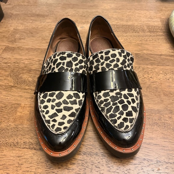 Halogen Cheetah Print Loafers